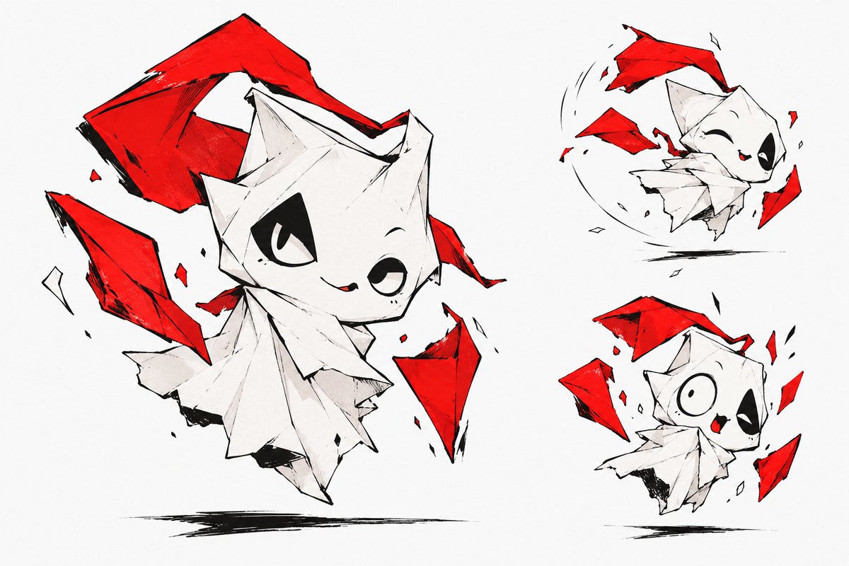 Mote, a toli ink creature