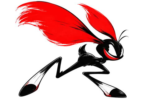 Flick, a toli ink creature