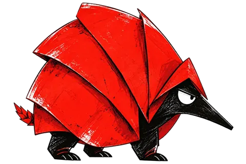 Tumble, a toli ink creature